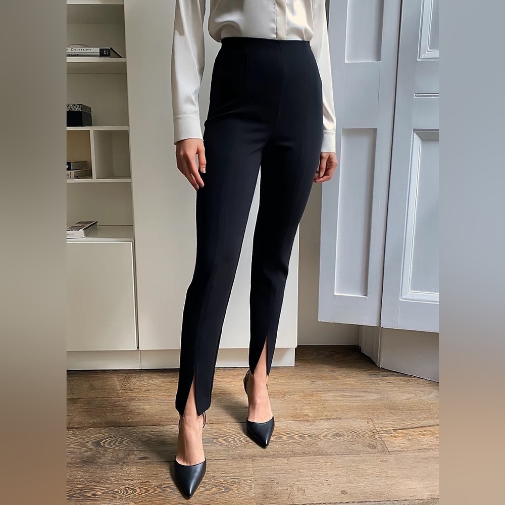 Aritzia - Babaton Black Pants with Slit